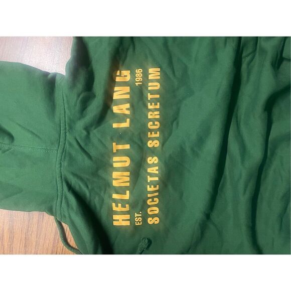 Helmut Lang oversized xs SOCIETAS HOODIE - Picture 4 of 6